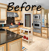 Before kitchen renovation