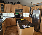 Before kitchen renovation