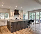 clean lines and bright modern appearance makes this a beautiful kitchen